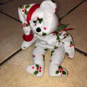 Beanie babies collection TY 1998 Holiday bear